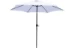 Parasol Luxe 6-ribs 300cm wit