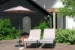 Parasol rond 2.00m taupe