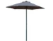 Parasol rond 2.00m antraciet