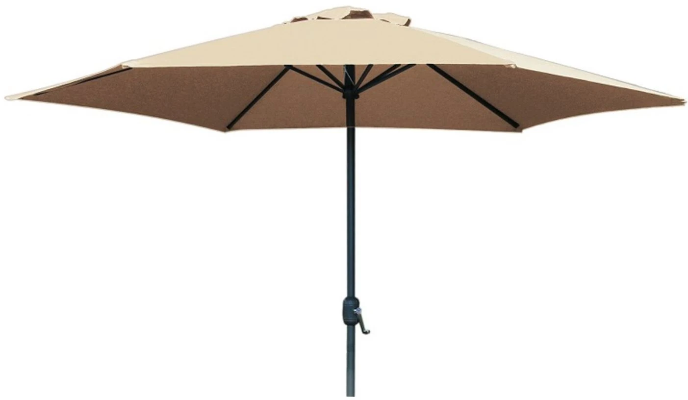 Parasol Luxe 6-ribs 300cm ecru
