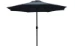 Parasol Luxe 8-ribs 300cm antraciet