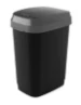 Kis Dual Swing Prullenbak - 10L - zwart