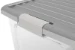 Kis W Box L 50L Transparant/grijs