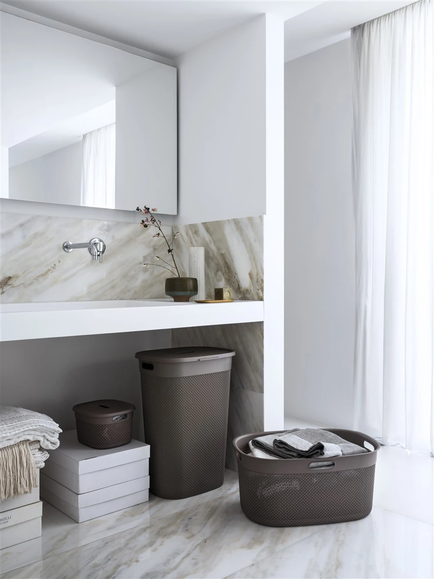 Curver Filo Wasbox 55L Cappuccino