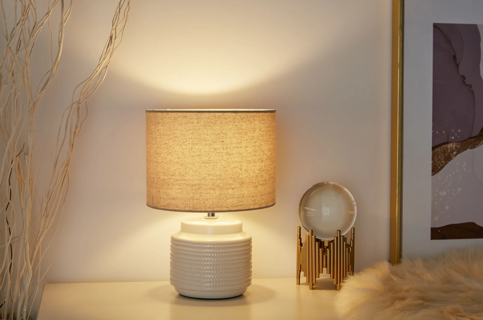 Pauleen Bright Soul Tafellamp - Zand