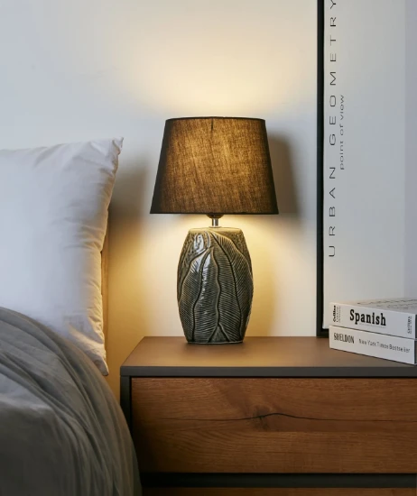 Pauleen Midnight Dream Tafellamp - Zwart/Grijs