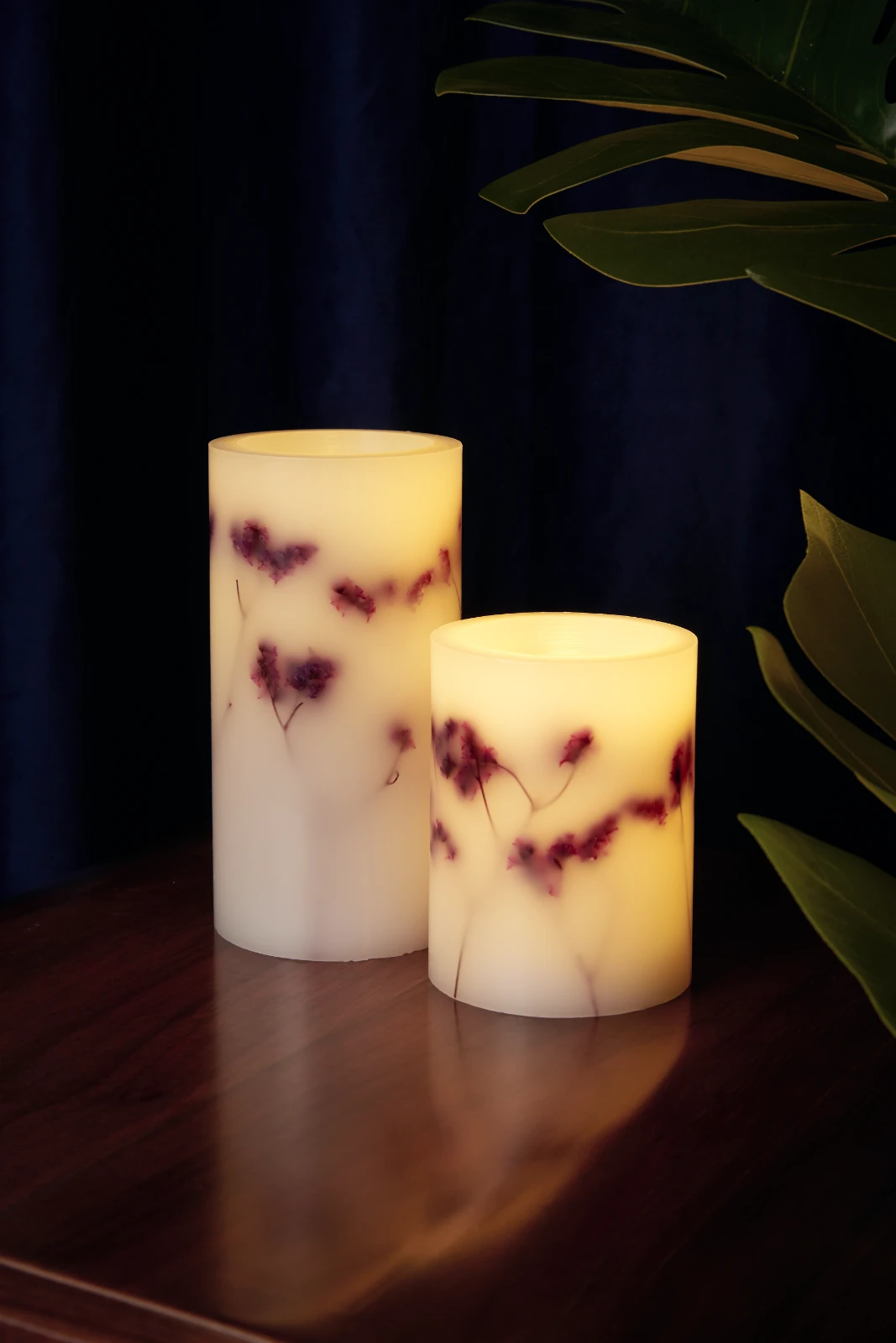 Pauleen LED-kaarsen Wax Shine Bloom - 2 stuks