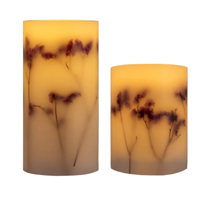 Pauleen LED-kaarsen Wax Shine Bloom - 2 stuks