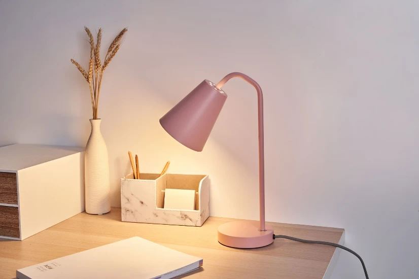 Pauleen Bureaulamp True Shine - E14 - Roze