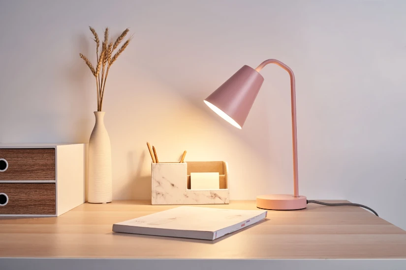 Pauleen Bureaulamp True Shine - E14 - Roze