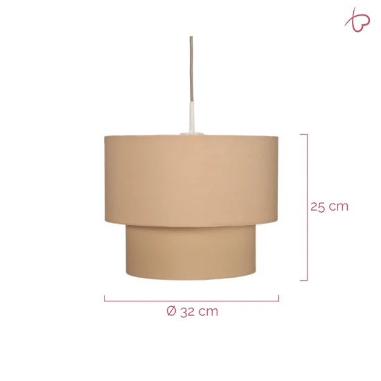 Pauleen Hanglamp Soft Shine - Zand