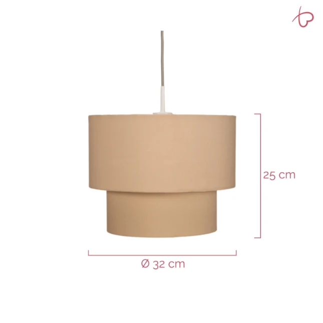 Pauleen Hanglamp Soft Shine - Zand