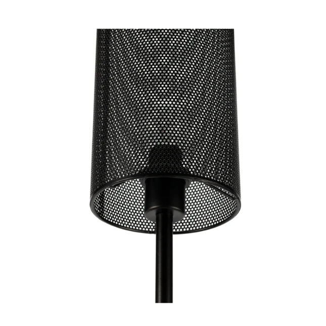 Pauleen Staande Lamp Black Mesh - Zwart