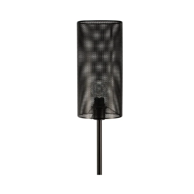 Pauleen Staande Lamp Black Mesh - Zwart