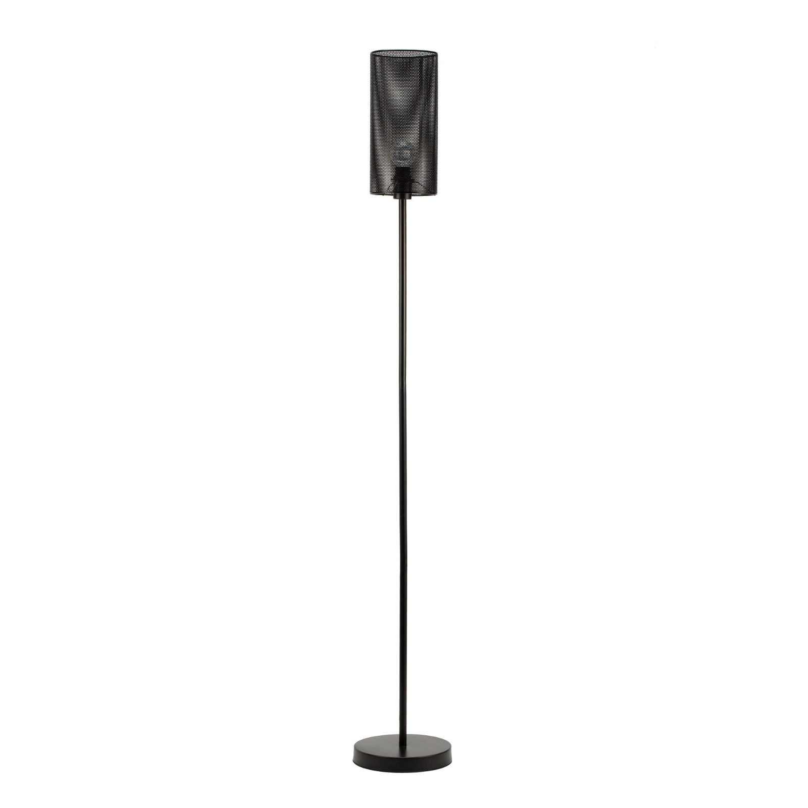 Pauleen Staande Lamp Black Mesh - Zwart