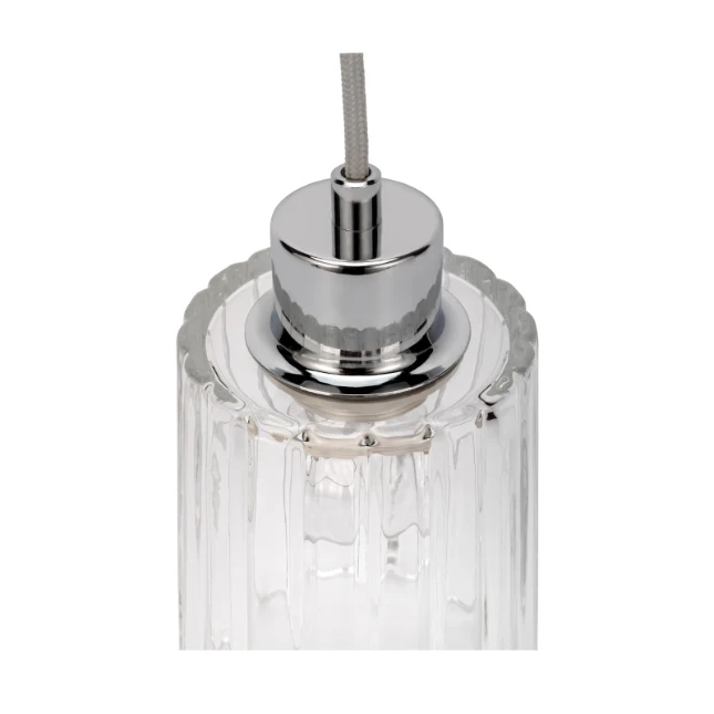 Pauleen Hanglamp Gleaming White - Helder Glas