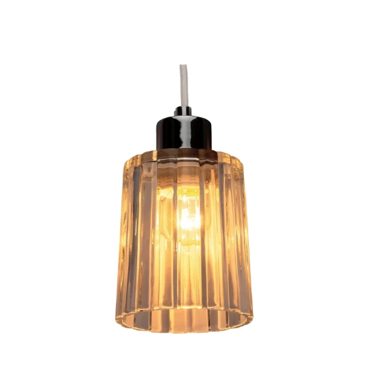 Pauleen Hanglamp Gleaming White - Helder Glas