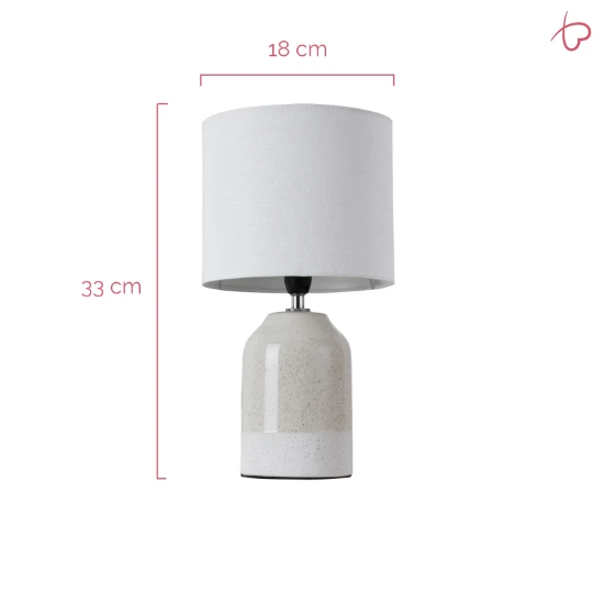 Pauleen Sandy Glow Tafellamp white-beige