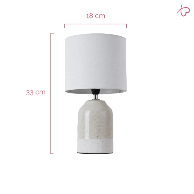 Pauleen Sandy Glow Tafellamp white-beige