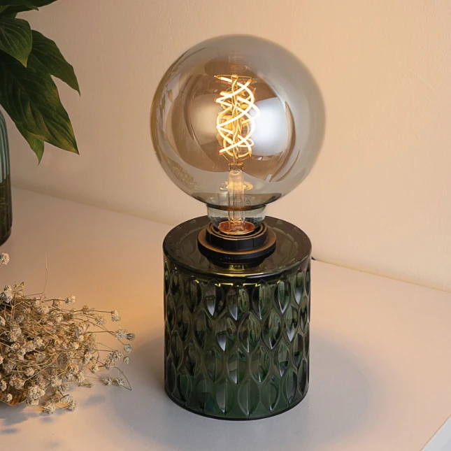 Pauleen Crystal Magic Tafellamp green glass.