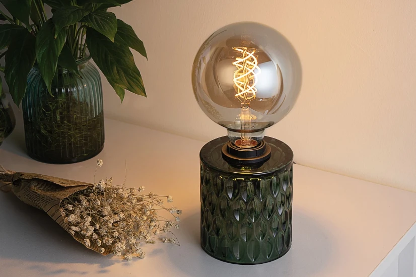 Pauleen Crystal Magic Tafellamp green glass.