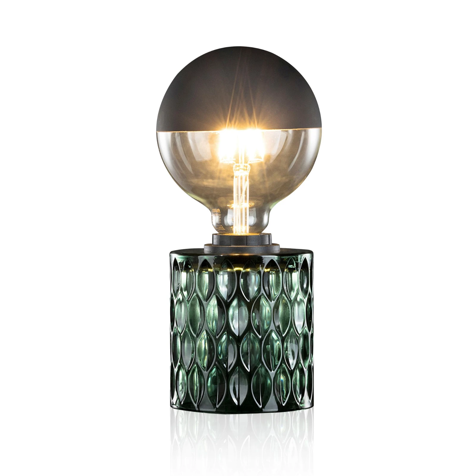 Pauleen Crystal Magic Tafellamp green glass.