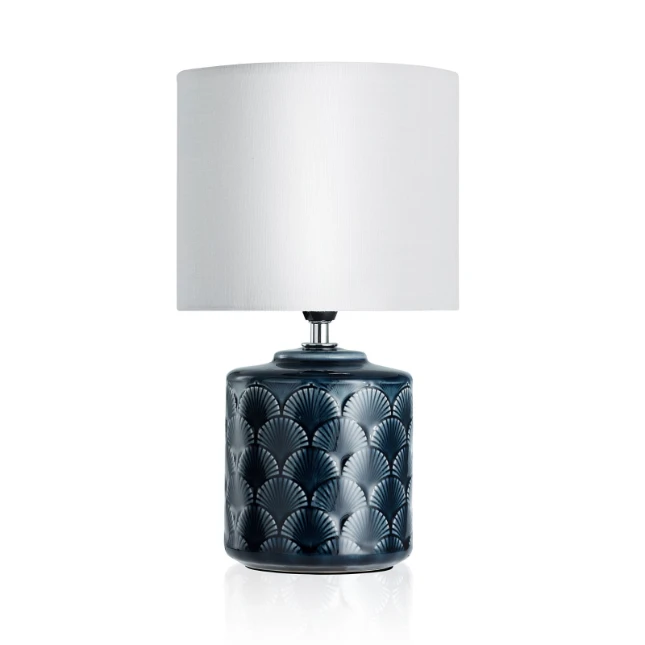 Pauleen Glowy Midnight Tafellamp blue ceramic.