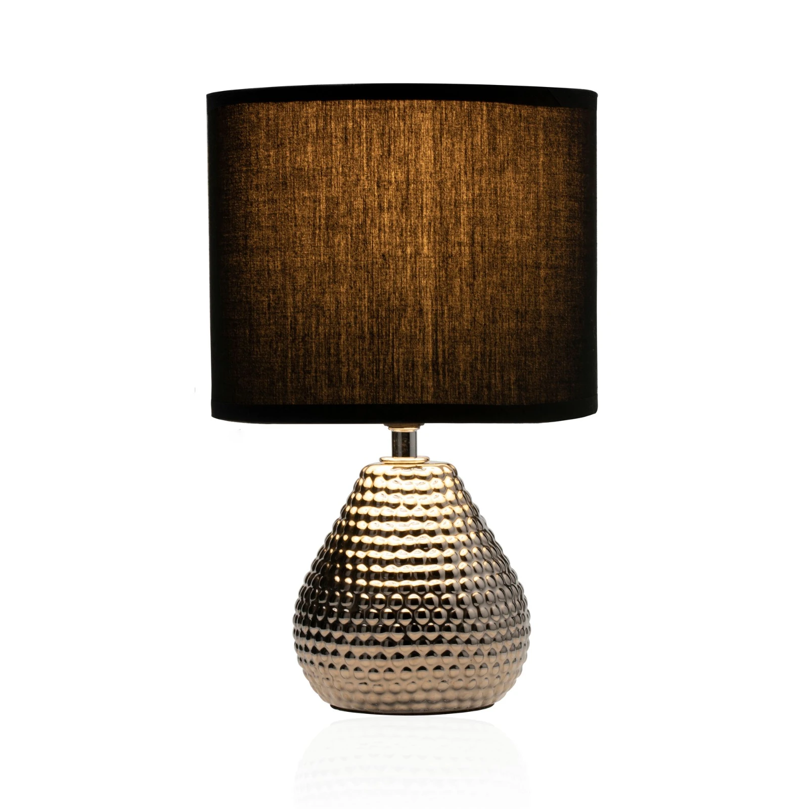 Pauleen SipofSilver Tafellamp blacksilver ceramic.