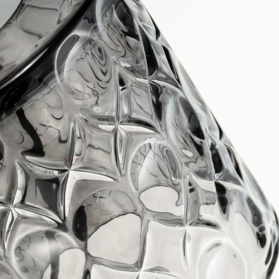 Pauleen Crystal Glow Tafellamp black-grey glas.