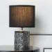 Pauleen Crystal Glow Tafellamp black-grey glas.