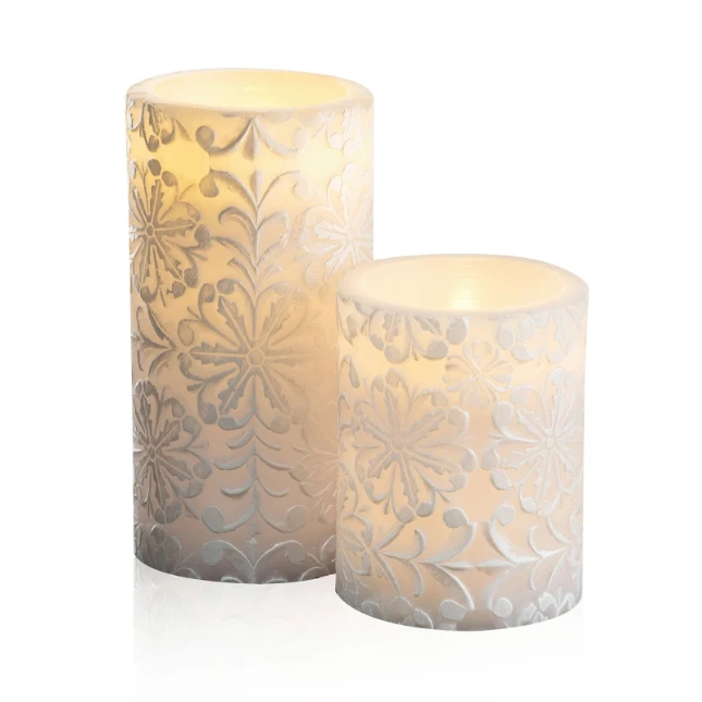 Pauleen Little Lilac Candle purple ornament.