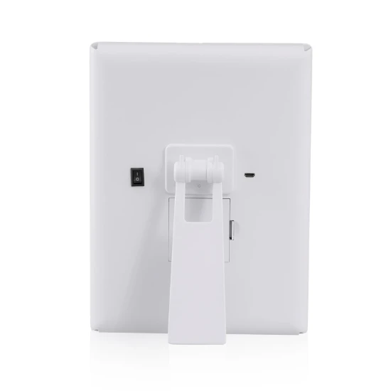 Pauleen Chique Spiegellamp USB witmatt plastic.
