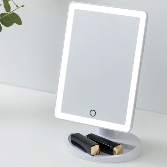 Pauleen Spiegellamp USB white matt plastic.