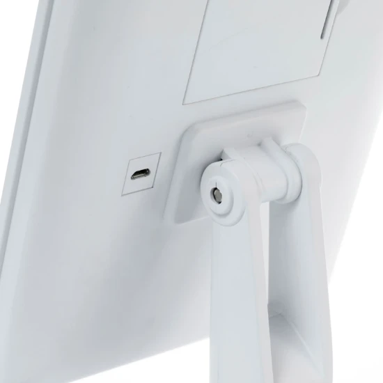 Pauleen Spiegellamp USB white matt plastic.