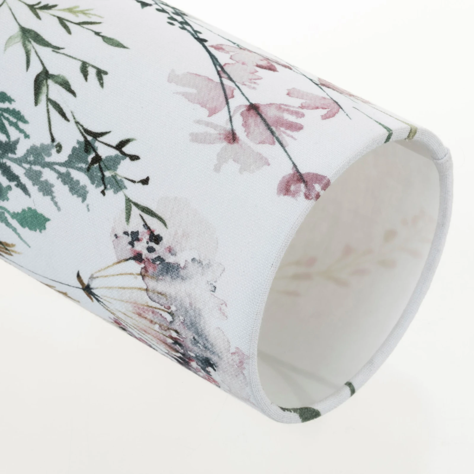 Pauleen Tafellamp beige-grey fabric-metal.