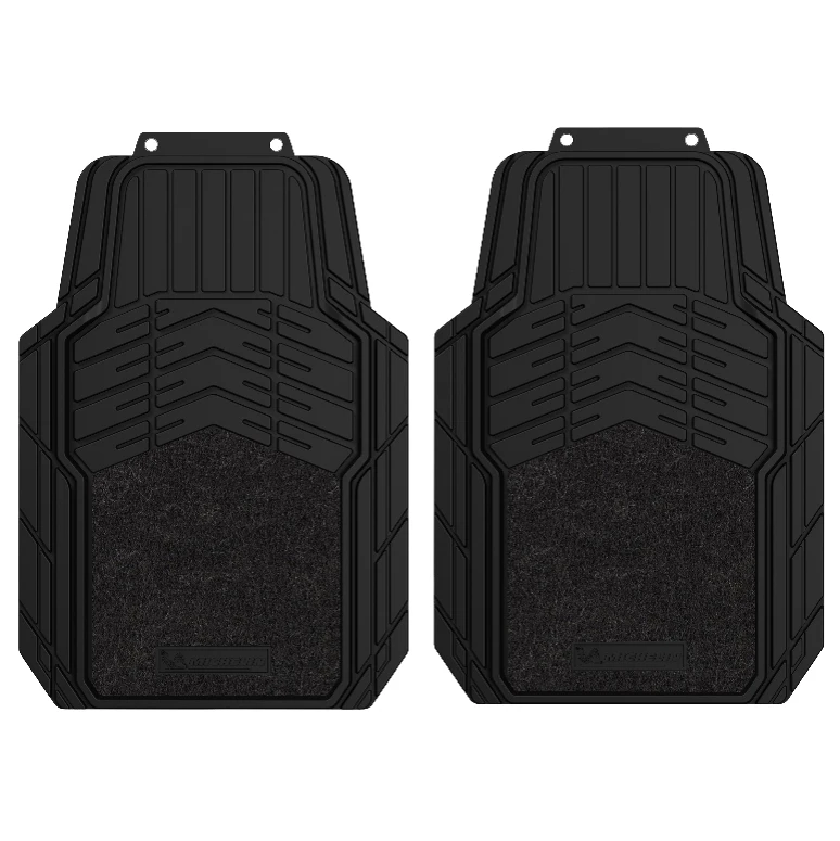 Michelin 2 Universele Automatten voor Voorstoelen - Rubber/Tapijt