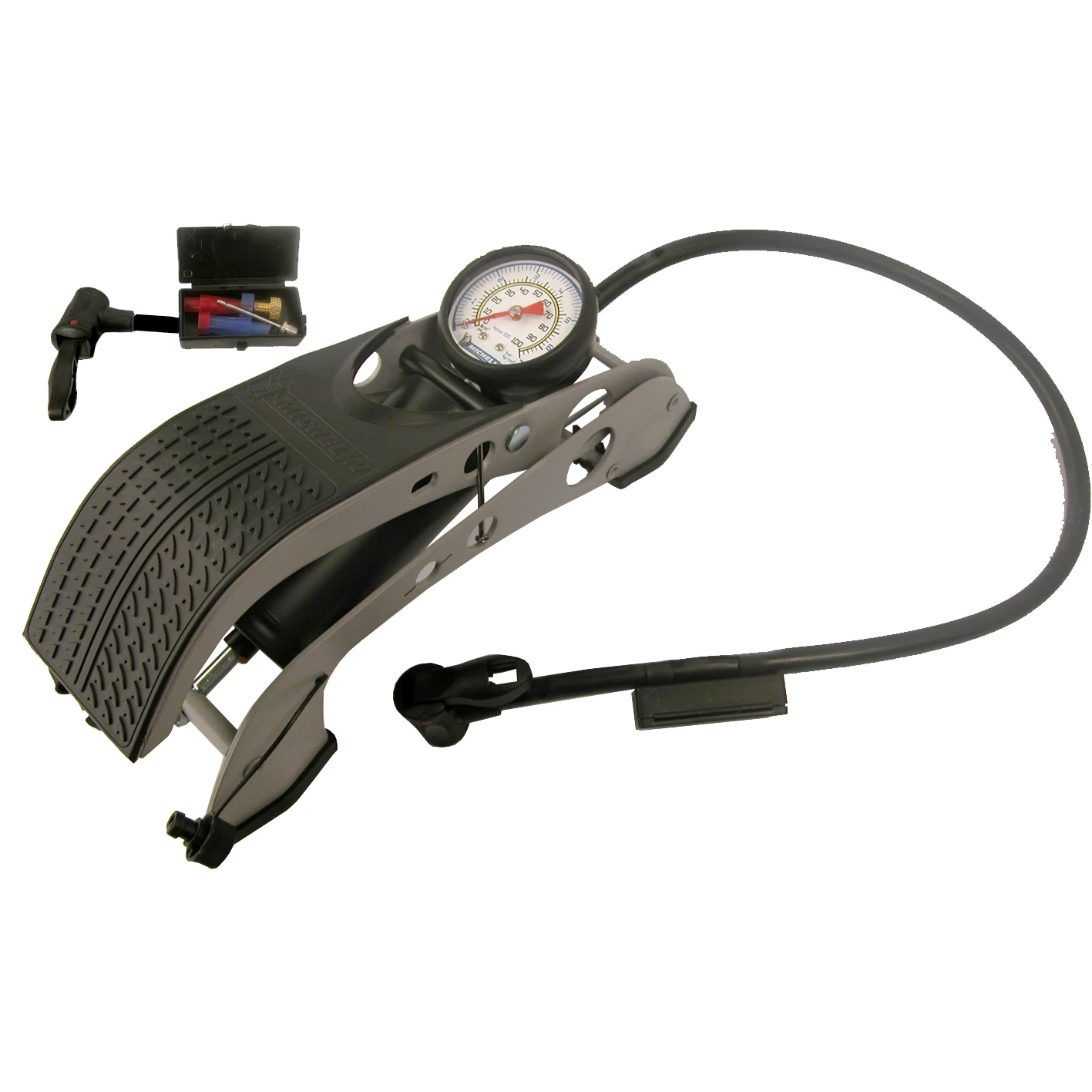 Michelin Voetpomp met Manometer - 7 bar