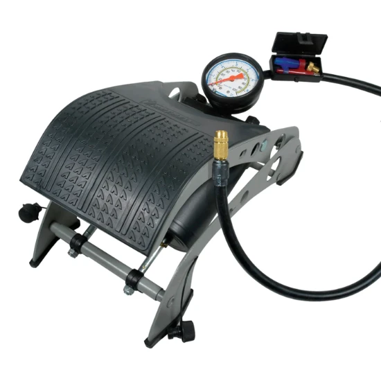 Michelin Voetpomp Dubbele Cilinder - Met Manometer - 7 bar
