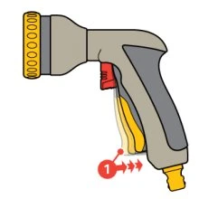 Hozelock Pistoolbroes Multi Plus