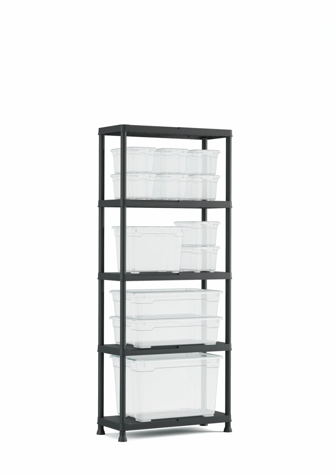 Keter Kunststof Stelling, 5 planken