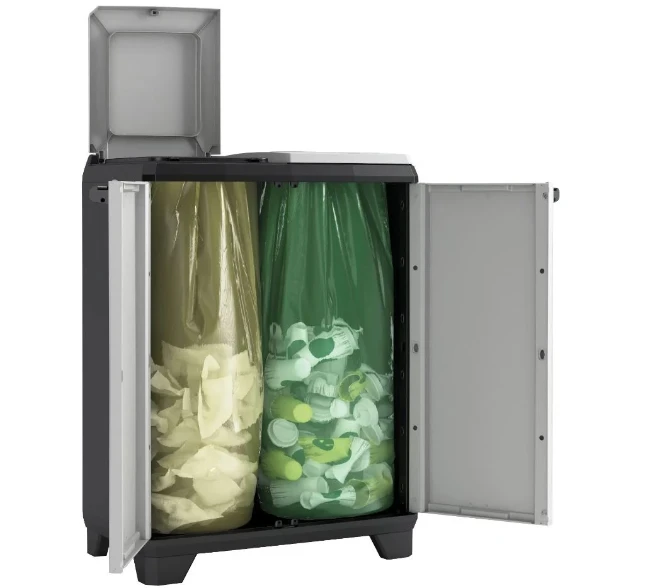 Keter Split Premium Recycling Kliko -  Vuilbakken buiten - 2x110L