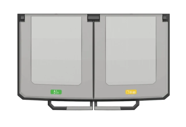 Keter Split Premium Recycling Kliko -  Vuilbakken buiten - 2x110L