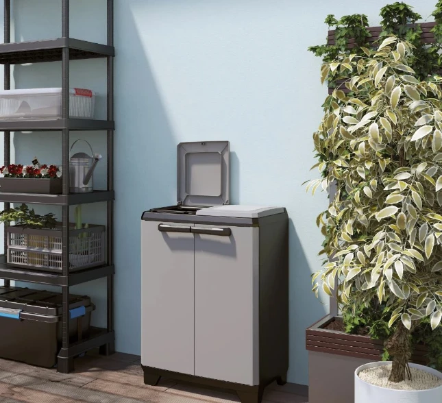 Keter Split Premium Recycling Kliko -  Vuilbakken buiten - 2x110L