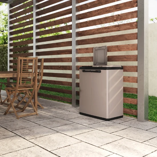 Keter Split Basic Recycling Kliko -  Vuilbakken buiten - 2x110L
