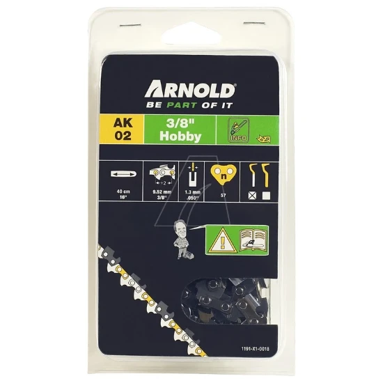Arnold Zaagketting 1.3 mm 3/8" Hobby 57 schakels