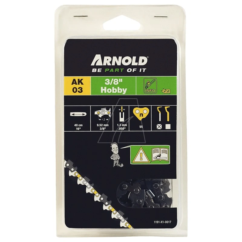 Arnold Zaagketting 1.3 mm 3/8" Hobby 55 schakels