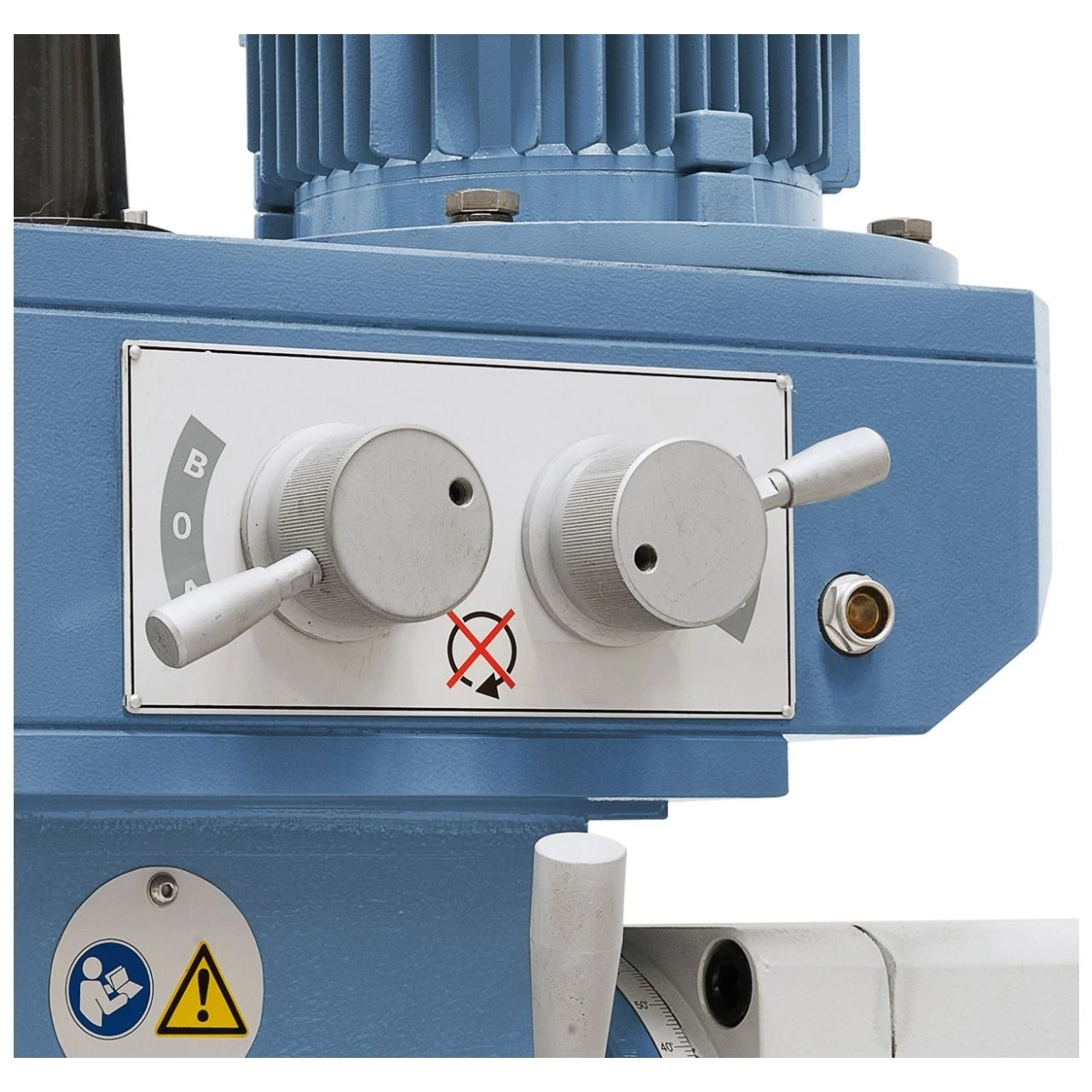 Bernardo Boor- & Freesmachine KF60 met 3-assige positieaanduiding ES-12 V