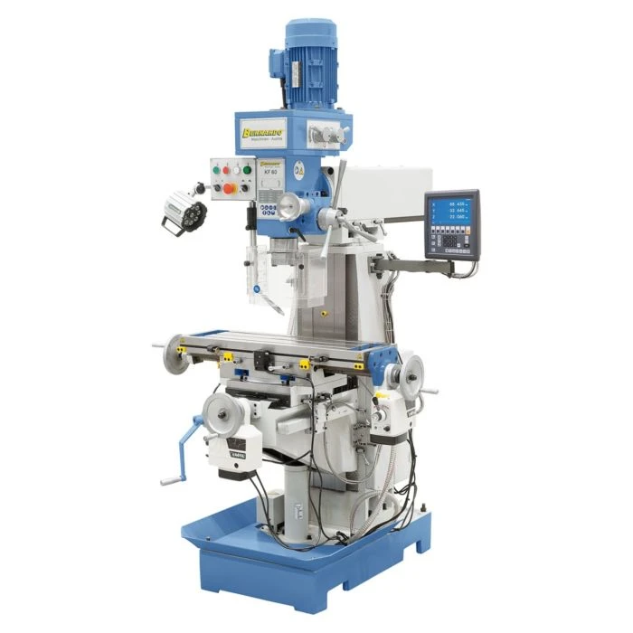 Bernardo Boor- & Freesmachine KF60 met 3-assige positieaanduiding ES-12 V