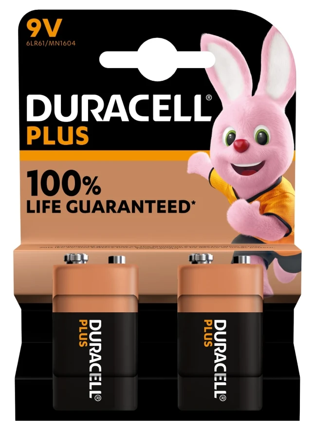 Duracell Alkaline batterijen Plus 9V