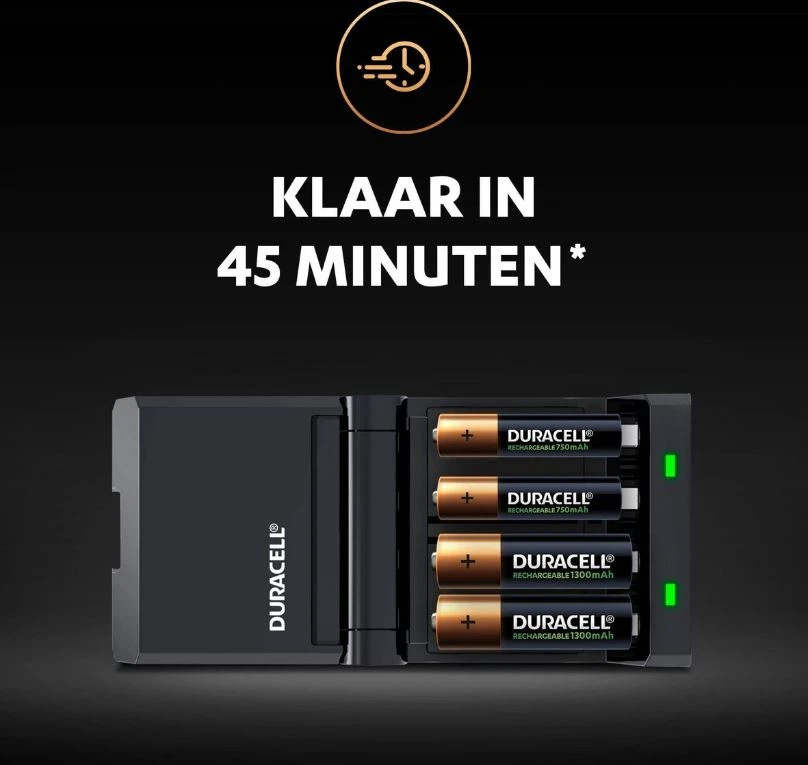 Duracell Batterij Oplader CEF 27 Hi-speed